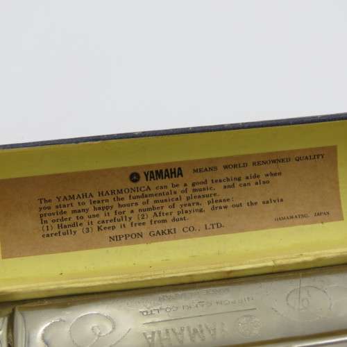 Woodwind & Harmonicas Vintage Yamaha Harmonica Gondola CNote in box